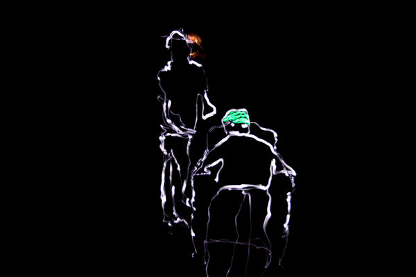 Brain Damage — CLACHECO light painting