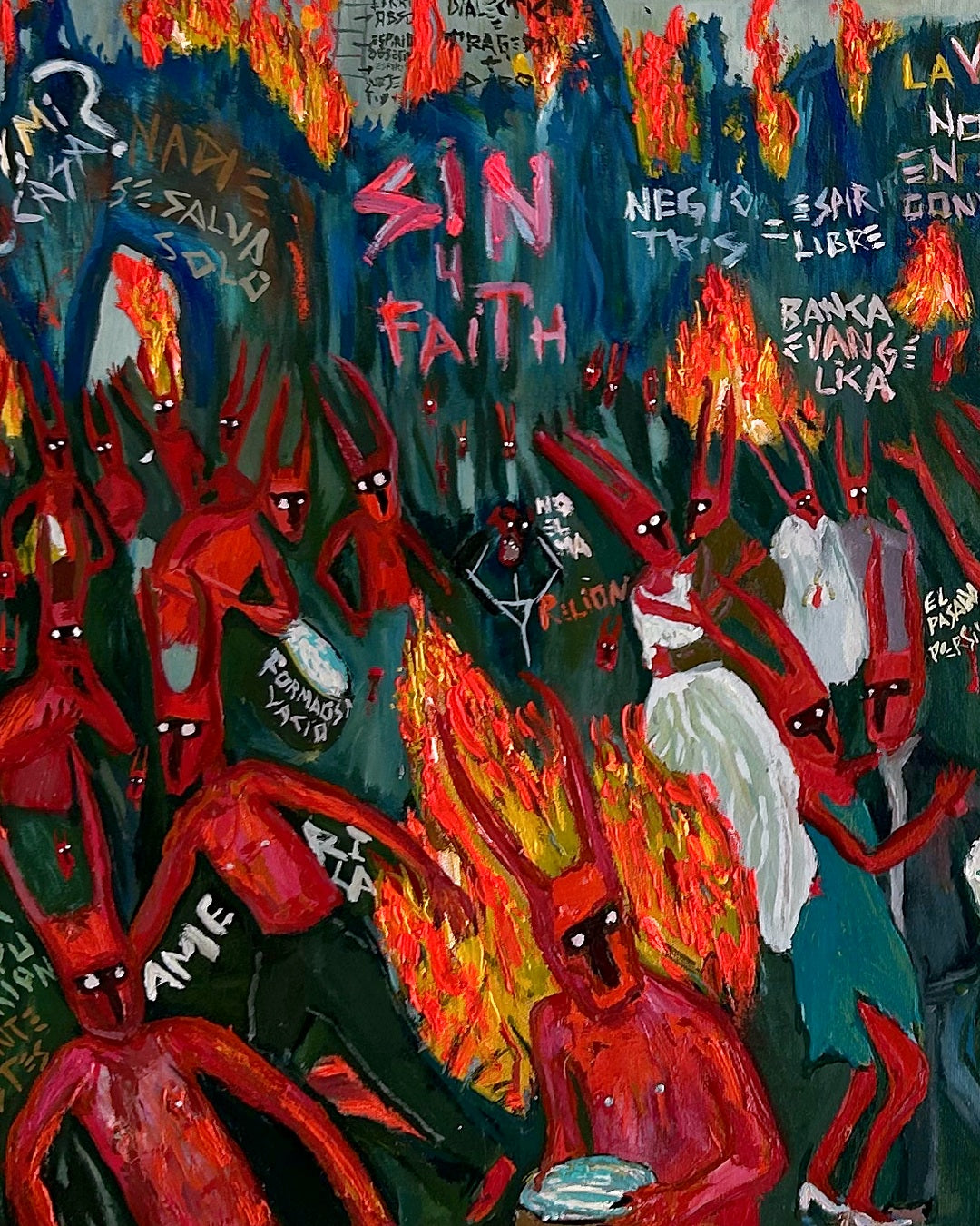 Detalle de Aufheben Band: SIN FAITH